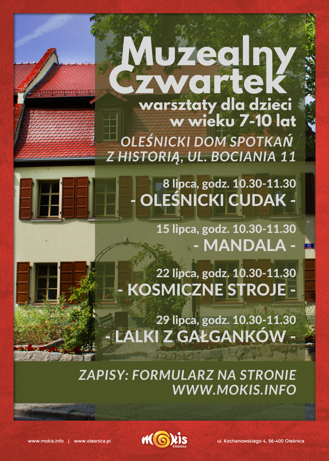 muzealne czwartki - plakat